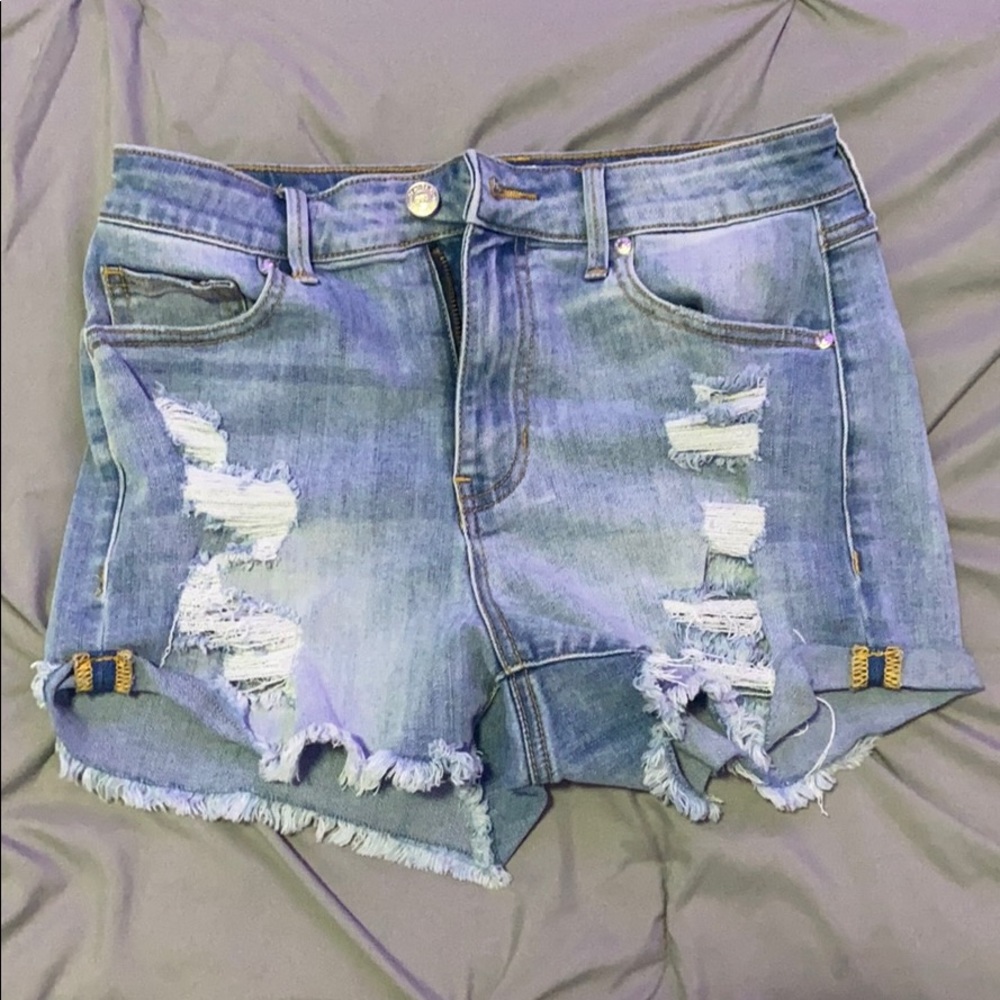 Light blue Jean shorts!